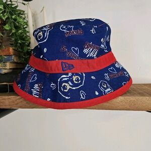 New Era Knoxville Tennessee Smokies‎ Child's Bucket Hat MILB Bears Red Blue